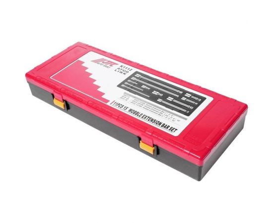 Набор плавающих удлинителей 15град. под ключ 1/4" 3/8" 1/2" в кейсе 11шт JTC-K1112 – изображение 7