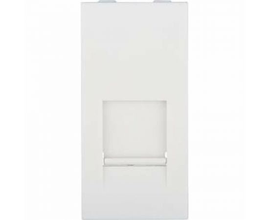 Накладка для телефонной, компьютерной розетки LK Studio RJ, 45х22,5 мм белый LK45 853104-1 