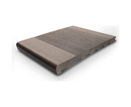 Ступень Groentec 322-30-4000 мм, полнотелая, брашированная, венге SFWB 322-30-4000 