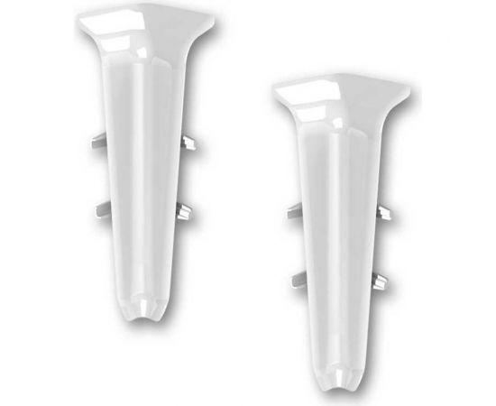 Угол внутренний для плинтуса DECONIKA (55 мм; 001-G Белый глянец; 2 шт.) Д-П55-В-Ф2 001-G БЕЛ Г 