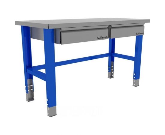 Промышленный металлический стол 1500 мм Верстакофф PROFFI 115002 