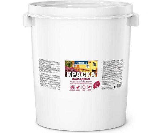 Фасадная краска PROREMONTT ЛС (белая; 40 кг) Лк-00006519 