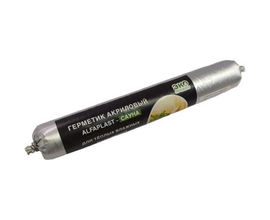 Герметик -сауна (для парилки) Alfaplast 900 гр, файл-пакет 253698756388 