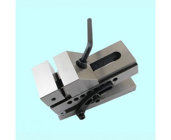 Станочные тиски TLX синусные 88мм прецизионные сталь неповоротные быстрозажимные 67378 