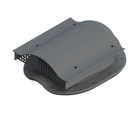 Кровельный аэратор Татполимер ТР-88/S серый 32196 