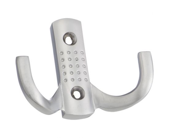 Мебельный крючок KERRON Д77 Ш60 В32, матовый хром KR 0061 SC 