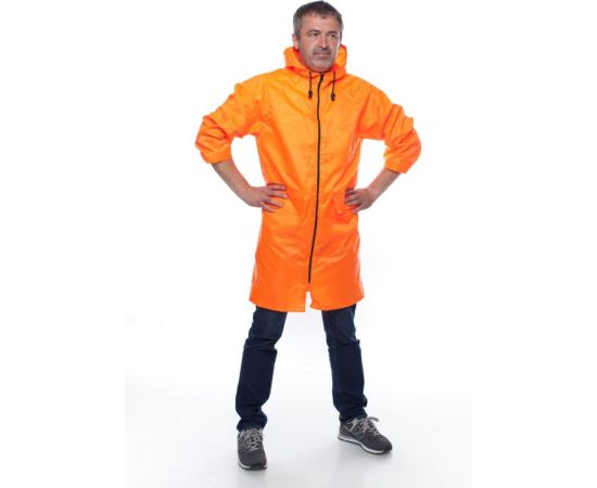 Влагозащитный облегченный плащ-дождевик БЕРТА 800-52-54, оранжевый 