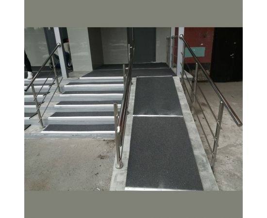 Покрытие из резиновой крошки ООО Амортекс 1500x6000x10мм цвет серый 0016 – изображение 2