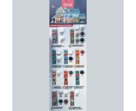 Полиуретановый герметик Sila PRO PU Sealant HM 600 GRAY высокомод., серый RAL 7004, 600 мл SLPUSG600 – изображение 2