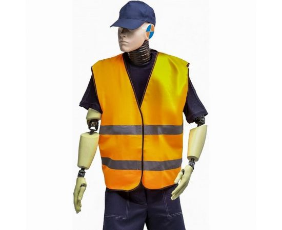 Сигнальный оранжевый жилет РОБАМАГ 2 СОП, плотность 100 г/кв.м, размер XXXL 4673733572142 – изображение 2