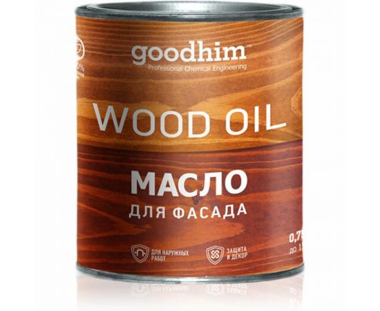 Масло для фасада Goodhim белое 5 л 88600 – изображение 2