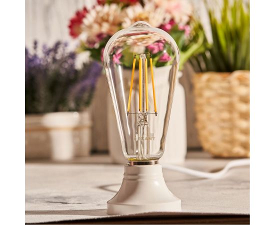 Филаментная лампа REXANT Груша ST64 11.5 Вт 2700K E27 604-139 – изображение 2