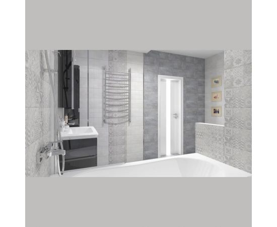 Настенная керамическая плитка LAPARET Bastion (тёмно-серый; 20x40 см; 15 шт.) х9999123249 – изображение 3