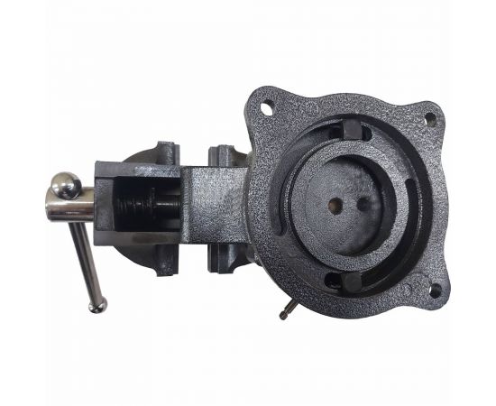 Слесарные т��ски GRIFF 100 мм, серия PRO, поворотные, стальные, с наковальней g164024 – изображение 3