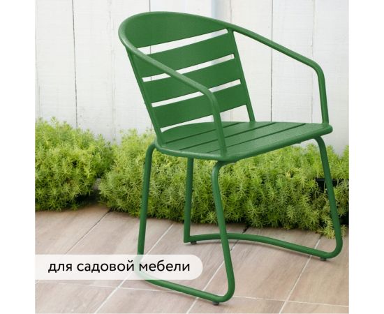 Быстросохнущая краска по металлу Elcon Smith с молотковым эффектом зеленая 0,4кг 00-00002874 – изображение 4