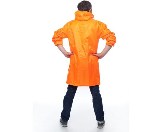Влагозащитный облегченный плащ-дождевик БЕРТА 800-52-54, оранжевый – изображение 4