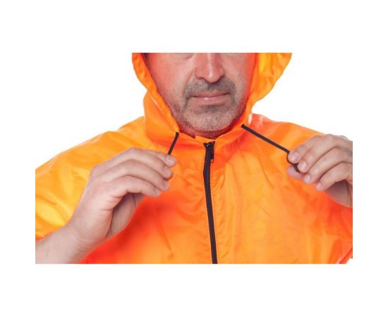 Влагозащитный облегченный плащ-дождевик БЕРТА 800-52-54, оранжевый – изображение 6