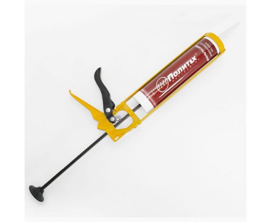 Силиконовый нейтральный герметик Политех (белый; 280 мл) 6507925 – изображение 6