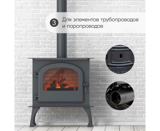 Эмаль термостойкая KUDO золотая KU-5007 – изображение 8