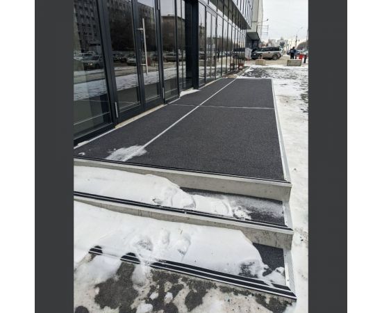 Покрытие из резиновой крошки ООО Амортекс 1500x6000x10мм цвет серый 0016 – изображение 8