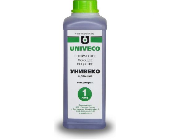 Техническое моющее средство УНИВЕКО щелочной концентрат, 1л У00603 