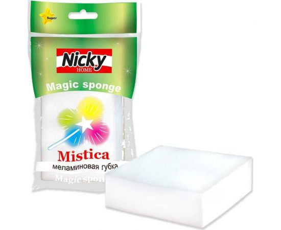 Меламиновая губка ANTELLA MISTICA 11x7x3,5 см 71537 