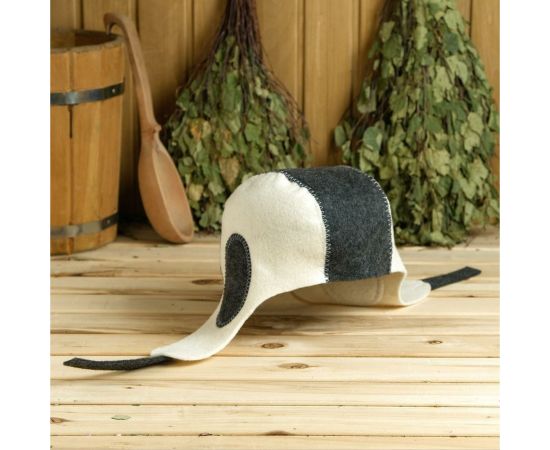 Модельная шапка для бани Добропаровъ Шлемофон 5303396 