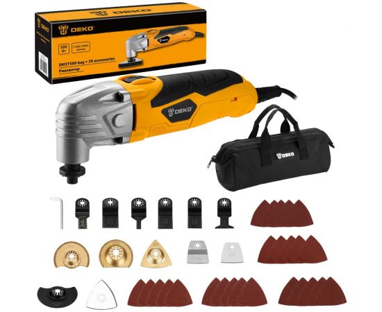 Реноватор DEKO DKOT500 набор предметов 39 шт, сумка 063-4274 