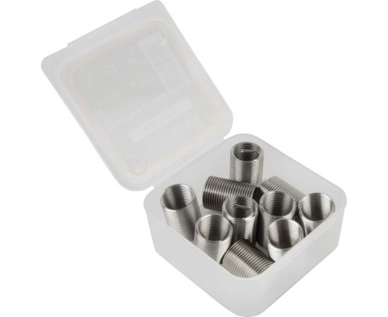 Резьбовые вставки WIEDERKRAFT M12x1,25, 2,5d, 10 предметов WDK-IN12122 