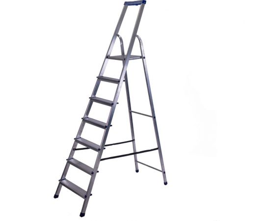 Алюминиевая стремянка с органайзером STAIRS 7 ступеней ТТ-01-00537 