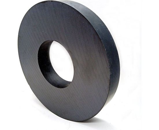 Ферритовый магнит Проф-магнит кольцо 110x46x16 мм, 1 шт. Проф-магнит Ферритовый D110x46x16 Y30 