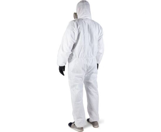 Комбинезон химзащиты из нетканого материала Jeta Safety MP JPC60 плотность 65 г/м2, размер 58-60/4XL JPC60-4XL – изображение 2