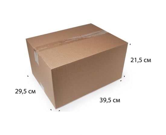 Картонная коробка PACK INNOVATION Гофрокороб 39.5x29.5x21.5 см, объем 25 л, 5 шт IP0GK392922-5 – изображение 2