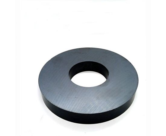 Ферритовый магнит Проф-магнит кольцо 110x46x16 мм, 1 шт. Проф-магнит Ферритовый D110x46x16 Y30 – изображение 2