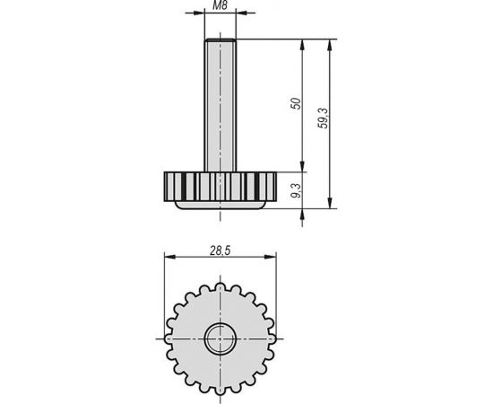Опора KIPP K0677.2808X050 – изображение 2