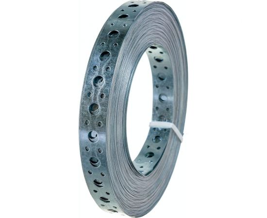 Монтажная лента ЭРА перфорированная, прямая, LP 20 х 0,55, 25 м Б0047418 – изображение 2