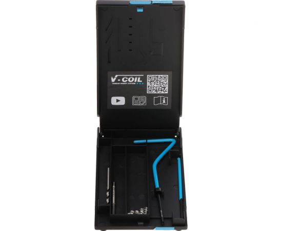 Набор для восстановления резьбы VOELKEL V-Coil М3,0x0,5, 24 пр. V04005 – изображение 2