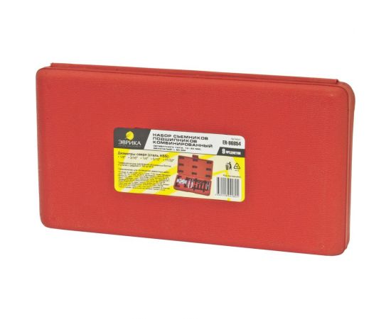 Набор съемников подшипников комбинированный в кейсе ЭВРИКА 9 предметов ER-86854 – изображение 2