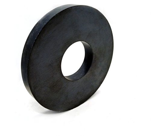 Ферритовый магнит Проф-магнит кольцо 72x32x10 мм, 1 шт. Ферритовое D72x32x10 Y35 – изображение 2