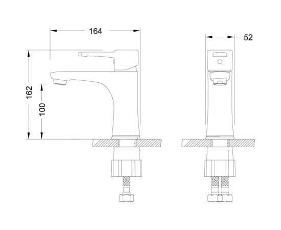 Смеситель для раковины Lemark Evitta LM0506C – изображение 3