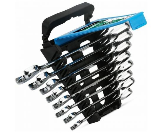 Набор комбинированных трещоточных ключей GOODKING 8 предметов TKK-10008 – изображение 3