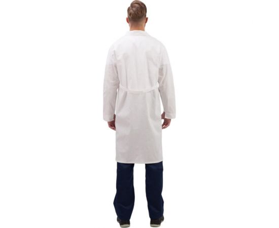 Мужской рабочий халат ООО Комус у02-ХЛ белый, р. 56-58, рост 182-188 150710 – изображение 3