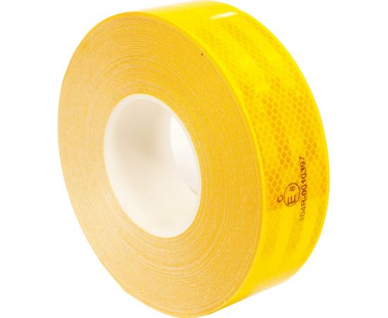 Световозвращающая лента для контурной маркировки RTLITE RT-V104 50,8 мм х 50 м, жёлтая RT-V104Y – изображение 4