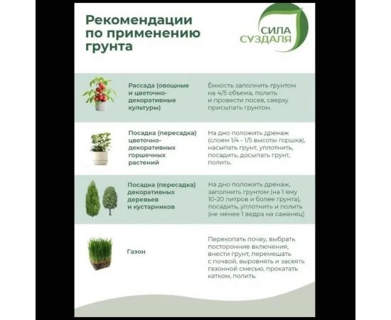 Грунт Сила Суздаля Универсальный Black, 5 л 4680004061427 – изображение 4