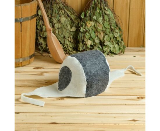 Модельная шапка для бани Добропаровъ Шлемофон 5303396 – изображение 4