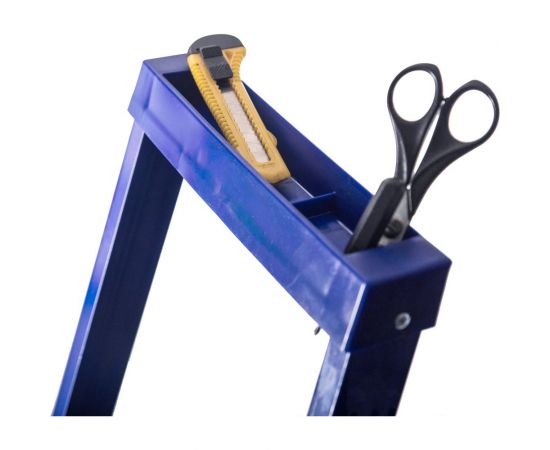 Алюминиевая стремянка с органайзером STAIRS 7 ступеней ТТ-01-00537 – изображение 4