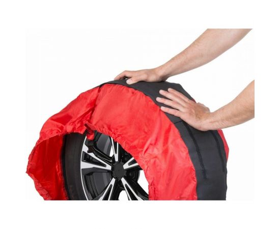 Чехлы для хранения автомобильных колес AutoFlex 4 шт., размер от 15” до 20”, цвет черный 80401 – изображение 5