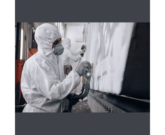 Комбинезон химзащиты из нетканого материала Jeta Safety MP JPC60 плотность 65 г/м2, размер 58-60/4XL JPC60-4XL – изображение 5