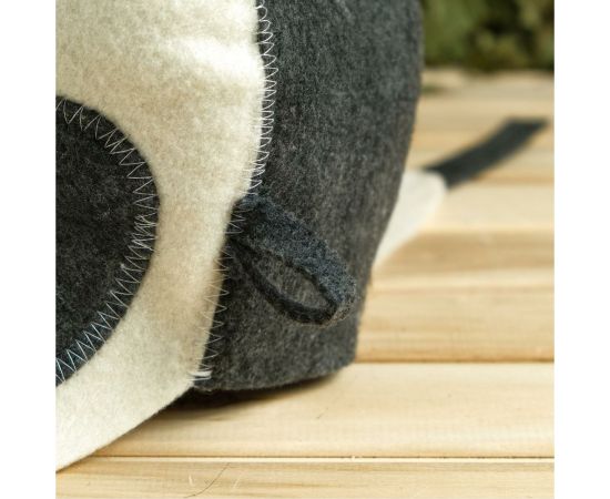 Модельная шапка для бани Добропаровъ Шлемофон 5303396 – изображение 5