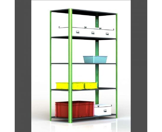 Стеллаж ООО Металекс Metalex AIR 2200x1200x400 5 полок SMAV221240 